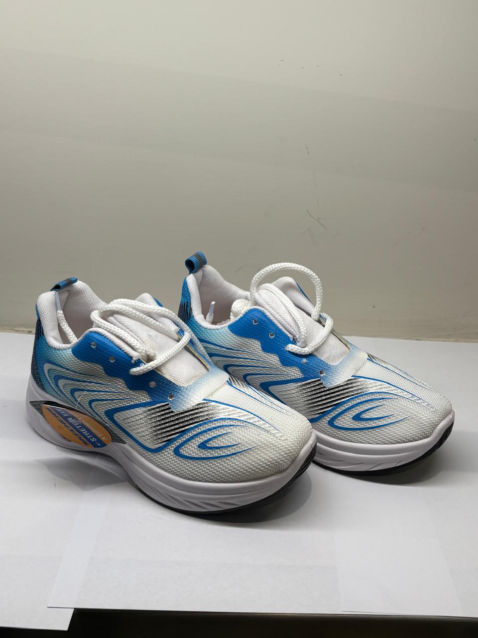 Skechers Sky & White Sneakers