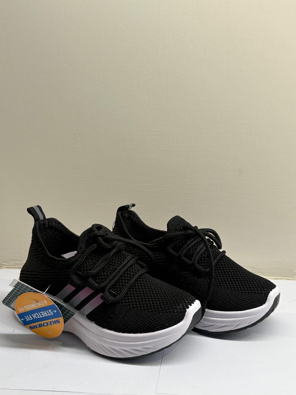 Skechers Black With Laces Sneakers